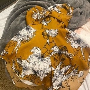 Floral romper